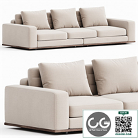 Modern Sofa Aurora L | 3D Models | 3DS MAX File | 3DMili