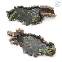Modern New Chinese style lotus pool sketch 3d model | 3D Models | 3DS ...