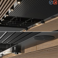 Model of modern ceiling