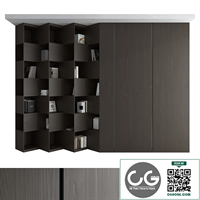 Bookcase set 06