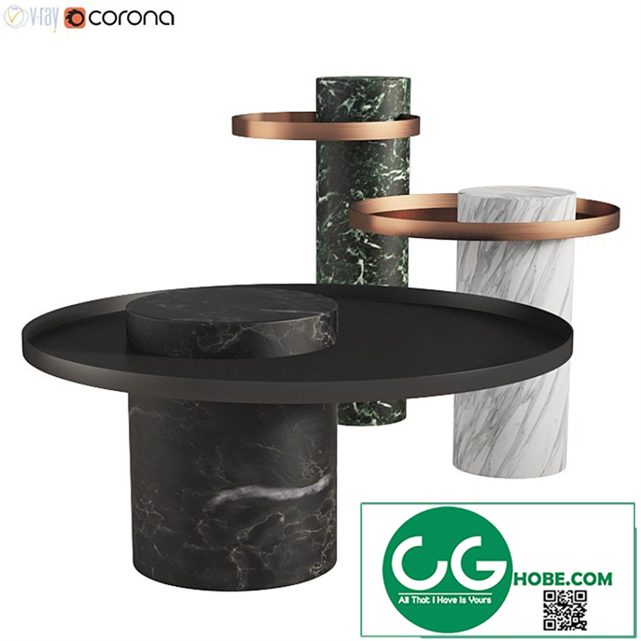 Salute Side Table & Coffee Table Collection
