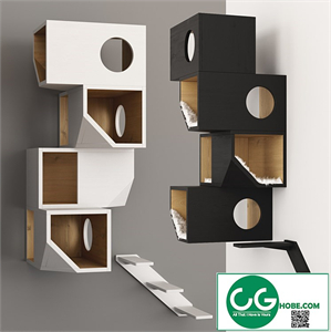 Catissa 4 storey house for cats