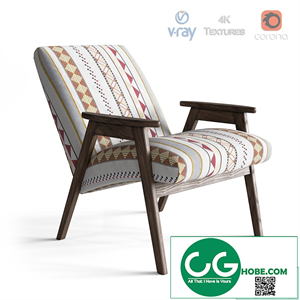 Handcrafted armchair