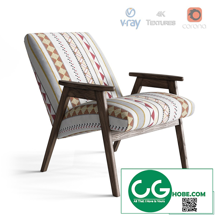 Handcrafted armchair