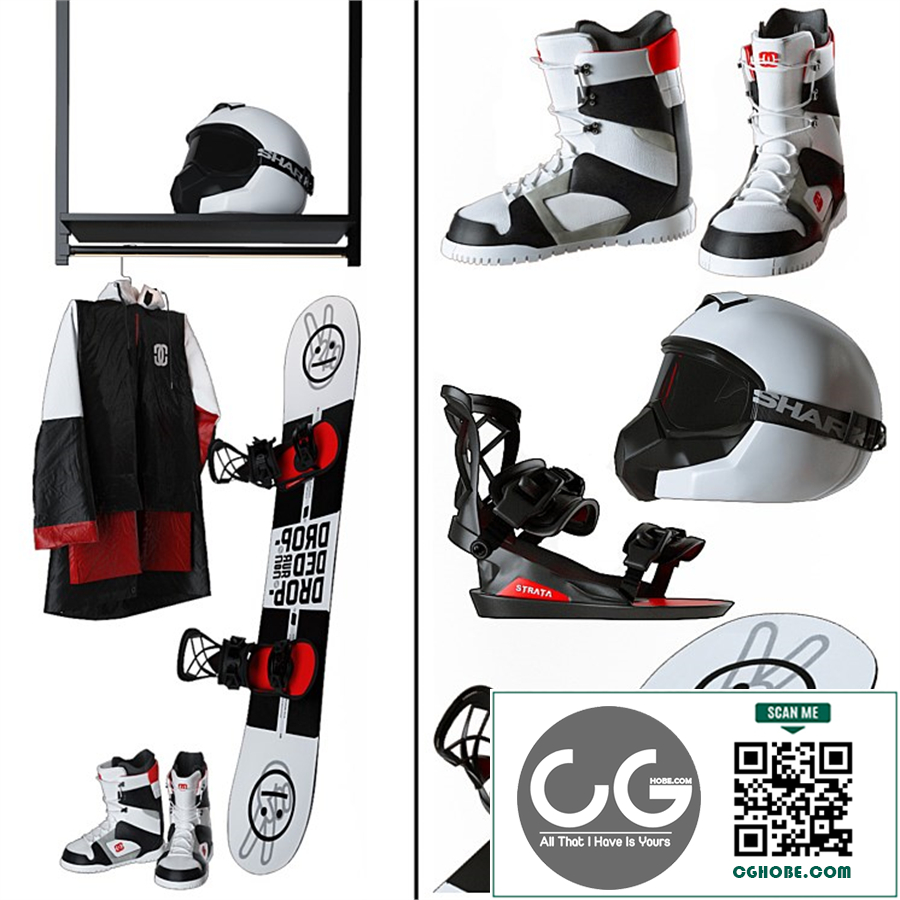 Snowboard set