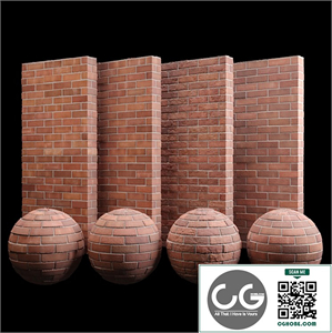 Red brick tiles