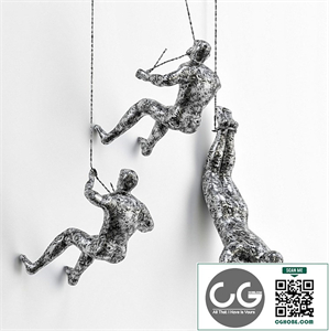 Human Diver Sculpture
