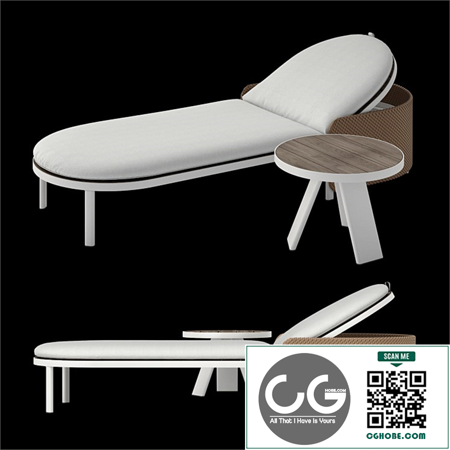 Deck chair Ethimo Esedra