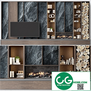 TV wall modern 76