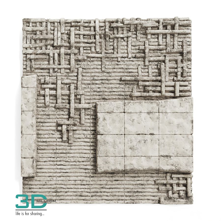 Peter Lane wallmounte ceramic panel