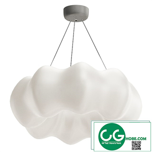 Hanging chandelier DONUT