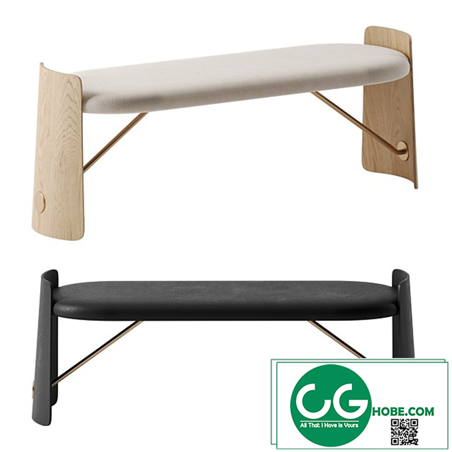 Biscotto bench by Dante