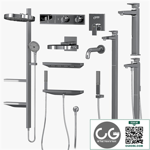 Hansgrohe set Rainfinity Metropol