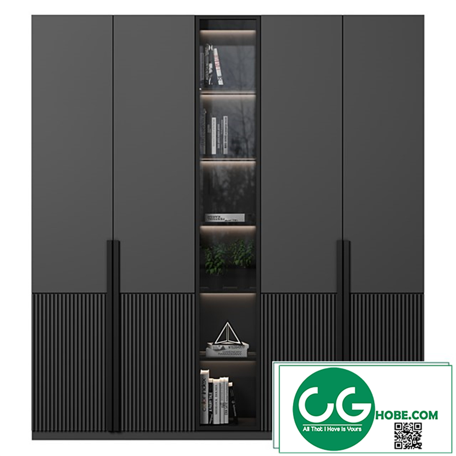 cabinet with shelves 26