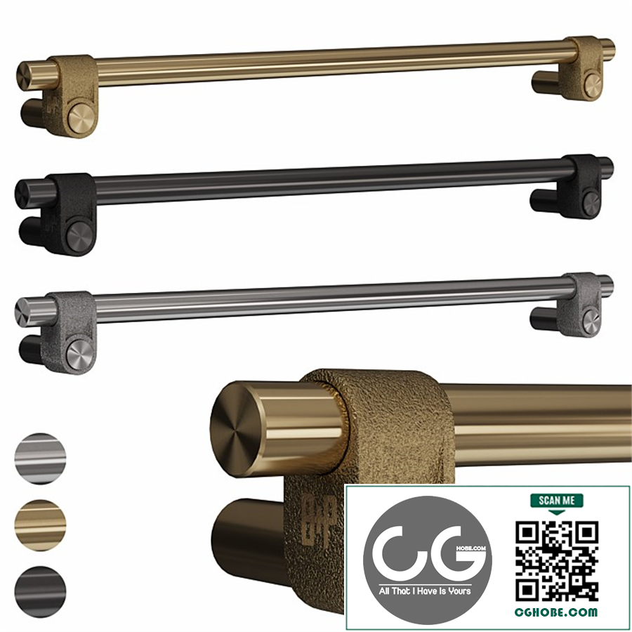 Buster & Punch Cast Cabinet hardware