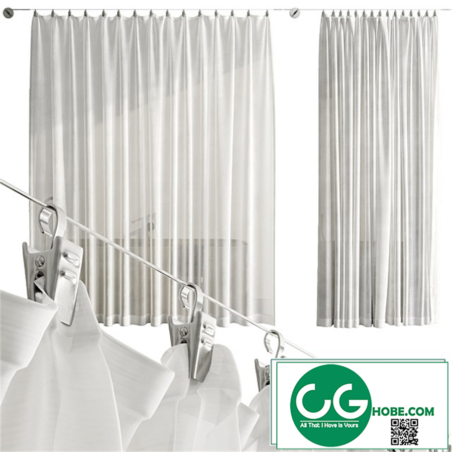 Bathroom Curtains pinned
