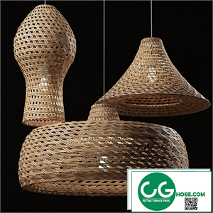 Rattan Pendant Light 07