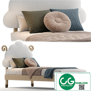 Marly Sheep King Single Bed