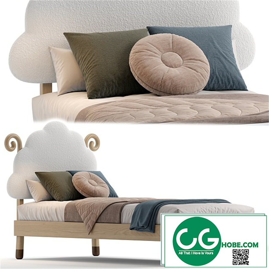 Marly Sheep King Single Bed