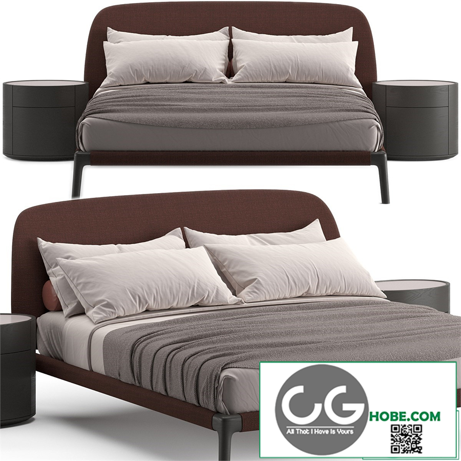 Poliform Curve Bed