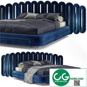 Bed Saikli bed Ponkratov design vip