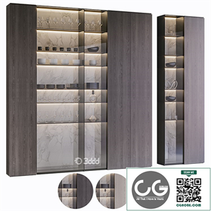 Cupboard Set 16 / Corona Renderer