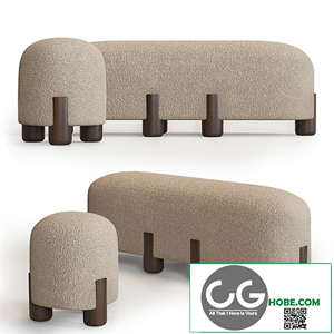STOOL O AND BENCH O BY