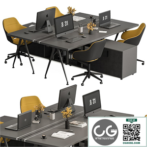 Employee Set - Office Furniture 380