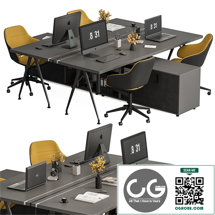 Employee Set - Office Furniture 380