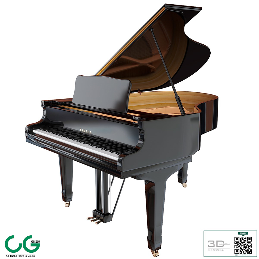Yamaha C3 acoustic grand piano