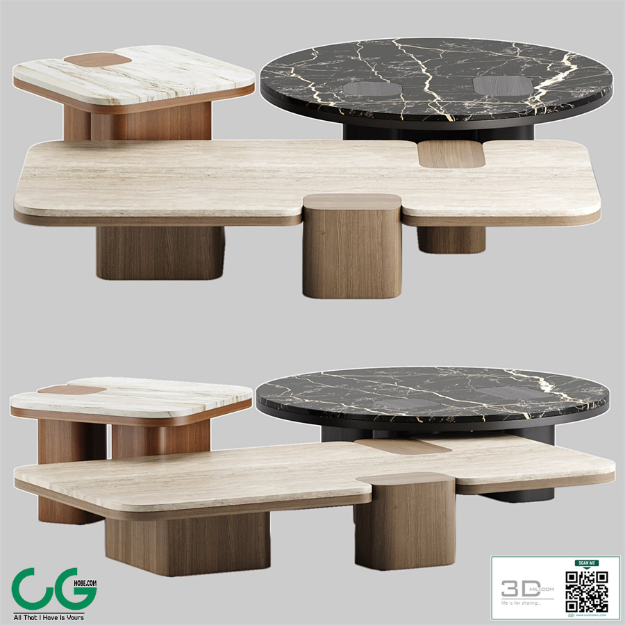 ERICE coffee tables set