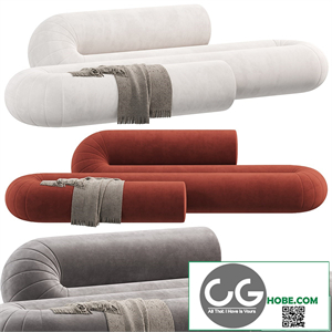 SERPENTINE Sofa by DANTE