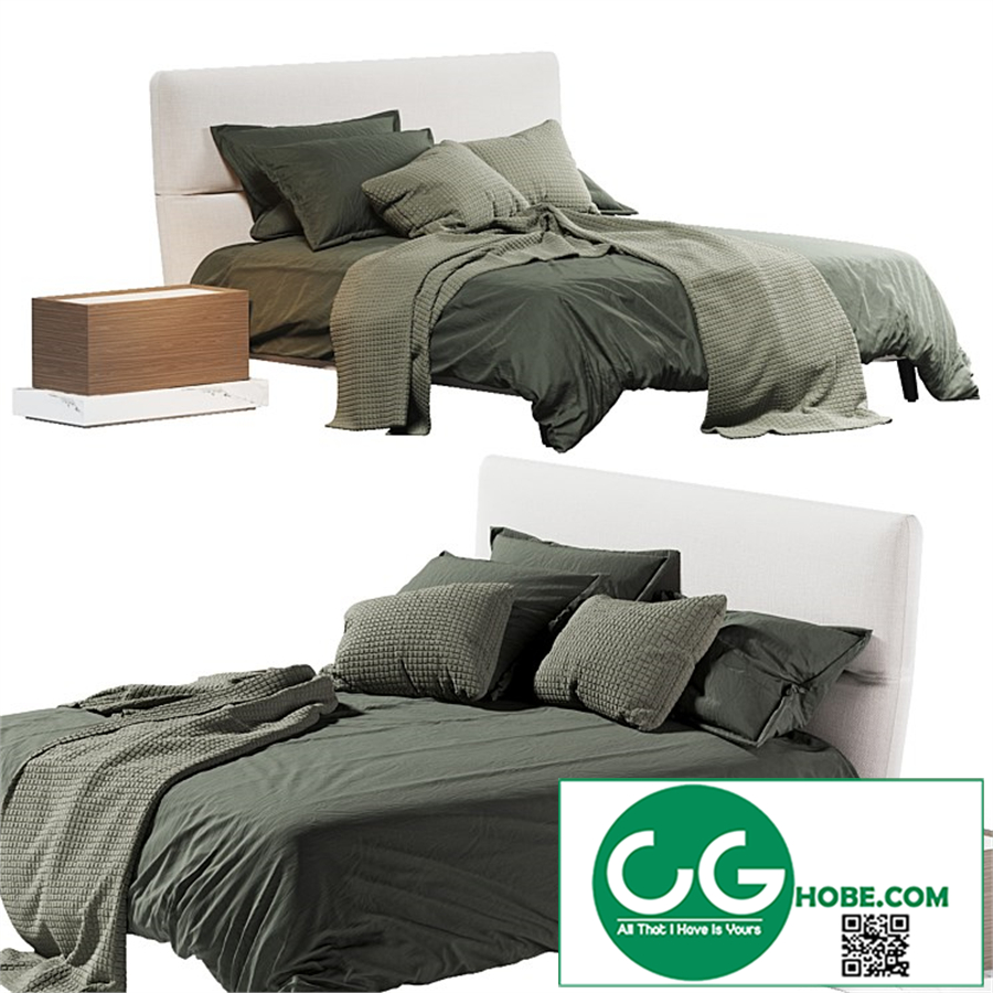 De-light Bed Green