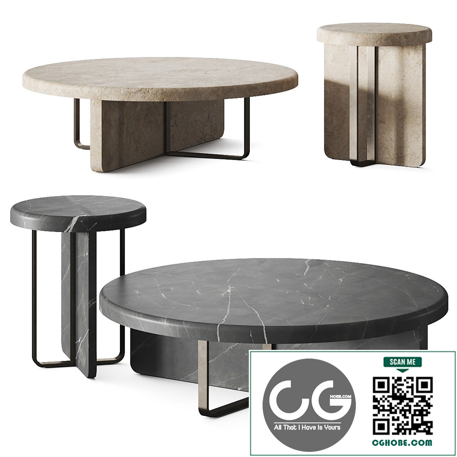 Giorgio Bonaguro Line Coffee Tables
