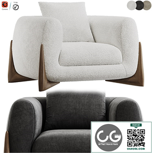 Softbay Armchair by Porada