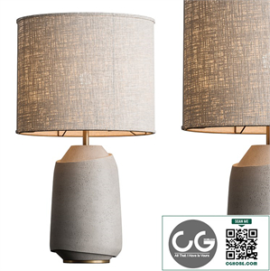 Vase Fabric Table Lamp 04