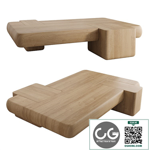Puzzle table by Michel Amar