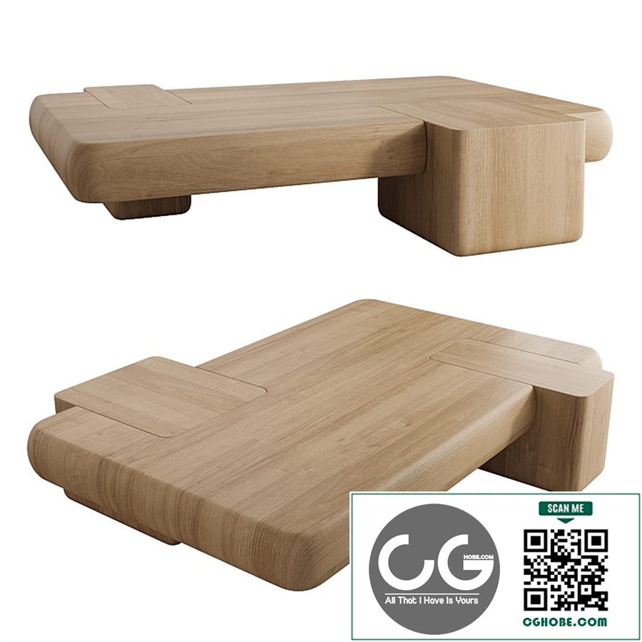 Puzzle table by Michel Amar