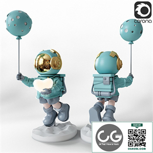 cosmonaut statue
