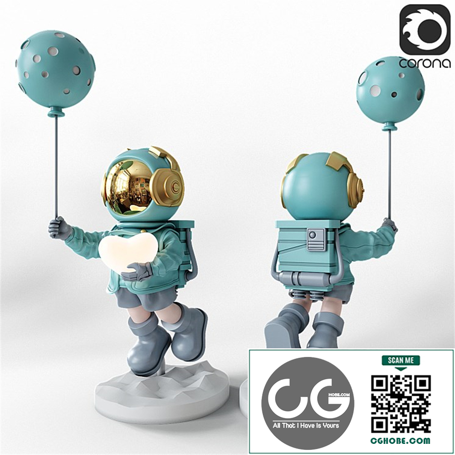 cosmonaut statue
