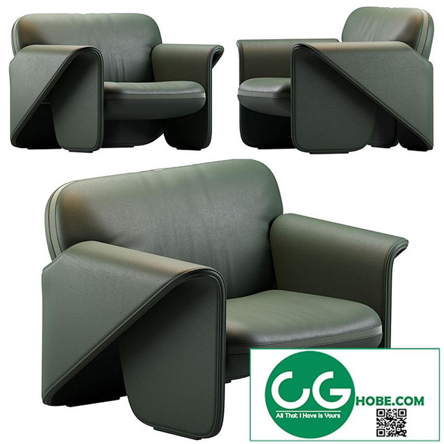 DS 125 armchair De Sede PRO $7 Royalty