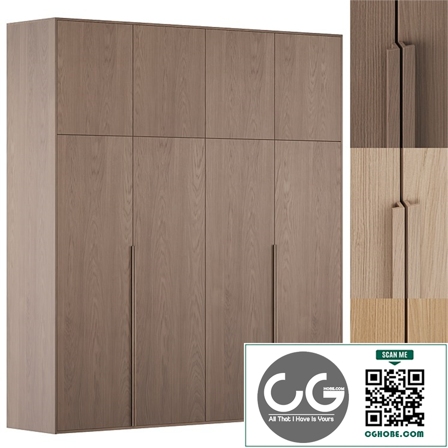 Wooden modular cabinet