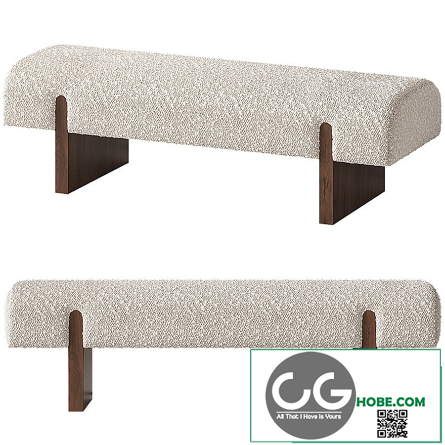 Upholstered bench