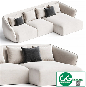 2 seater sofa By HC28 Cosmo
