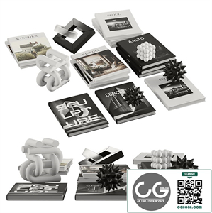 Decorative Set, Books on architecture