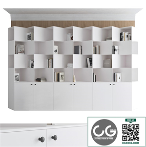 Bookcase set 05