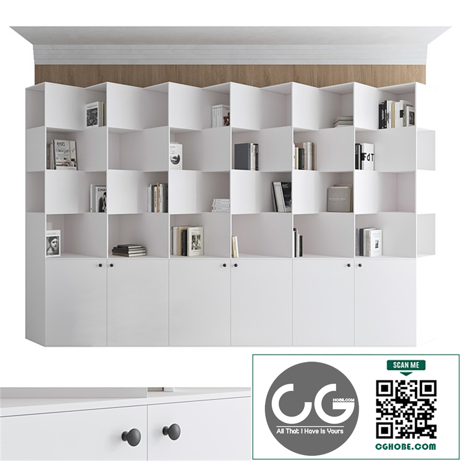 Bookcase set 05