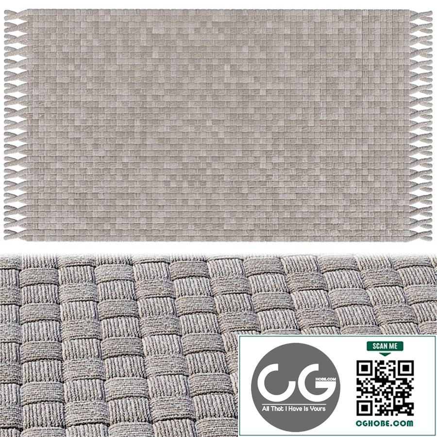 Woolen Carpet V1 / Knitted wool carpet