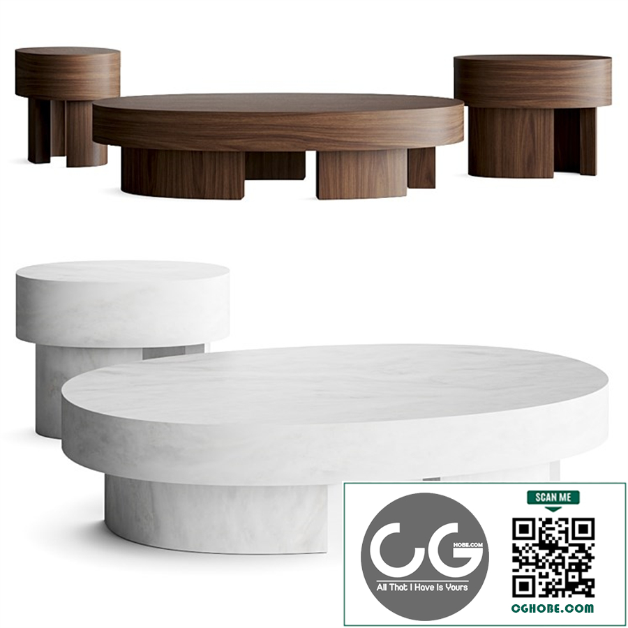 Maxime Boutillier Erode Coffee Tables