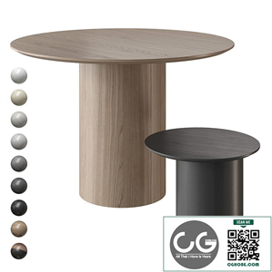 Table Ellipse Type 9 colors